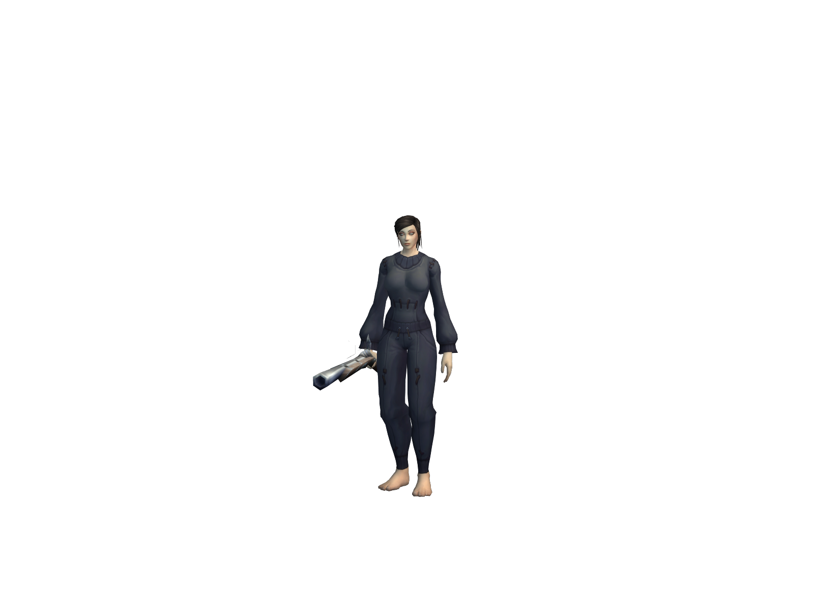 Thez 3D character render