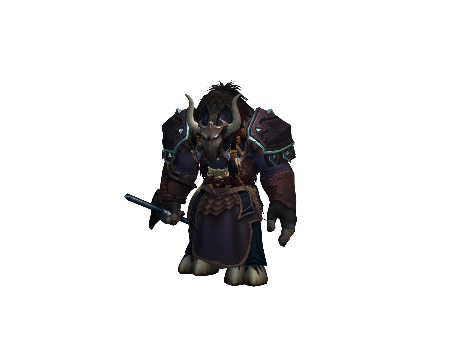 Thesaria 3D character render