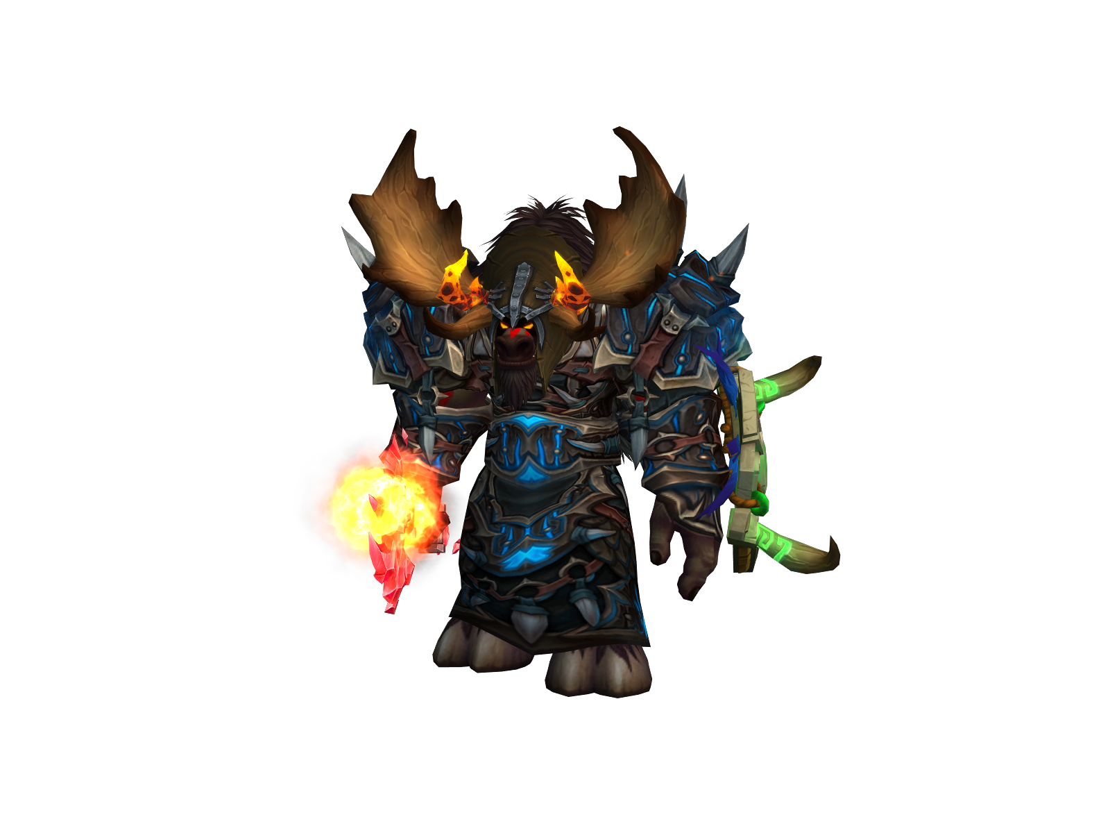Ebaldrochil 3D character render