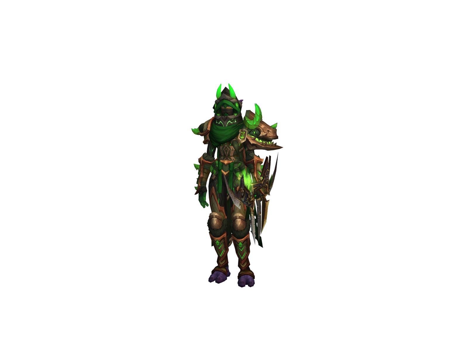 Sharpu 3D character render