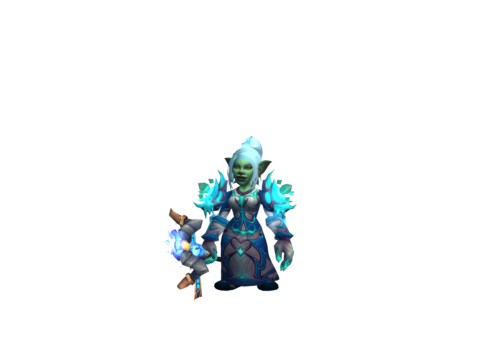 Mieliz 3D character render