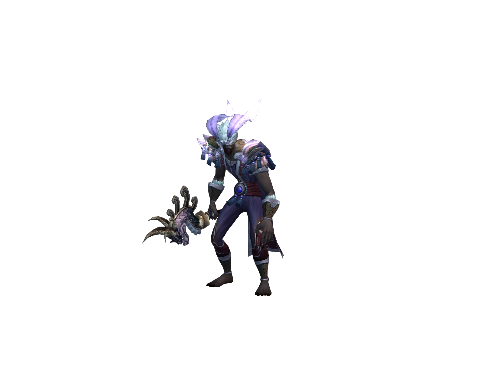 Fítnessboxer 3D character render