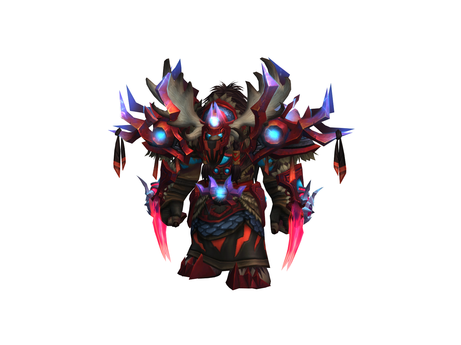 Thundervak 3D character render