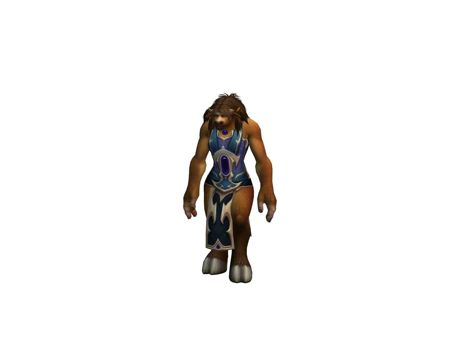 Kankan 3D character render