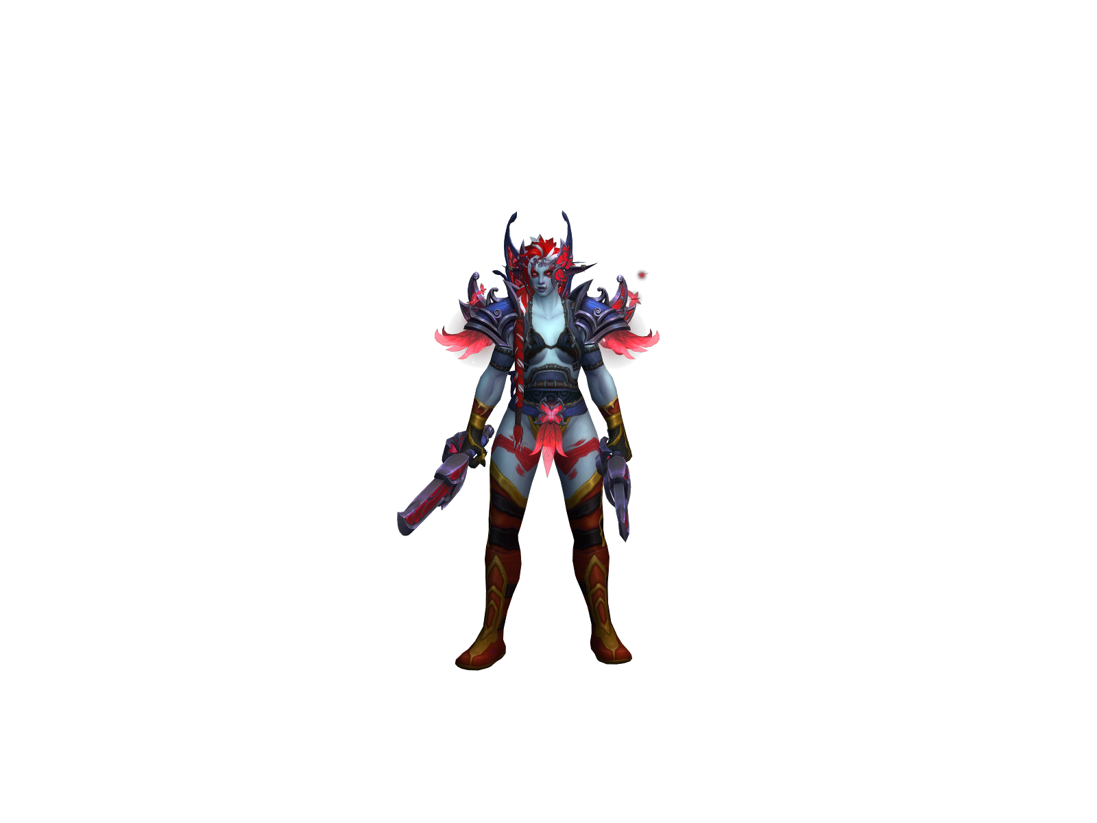 Hematusk 3D character render