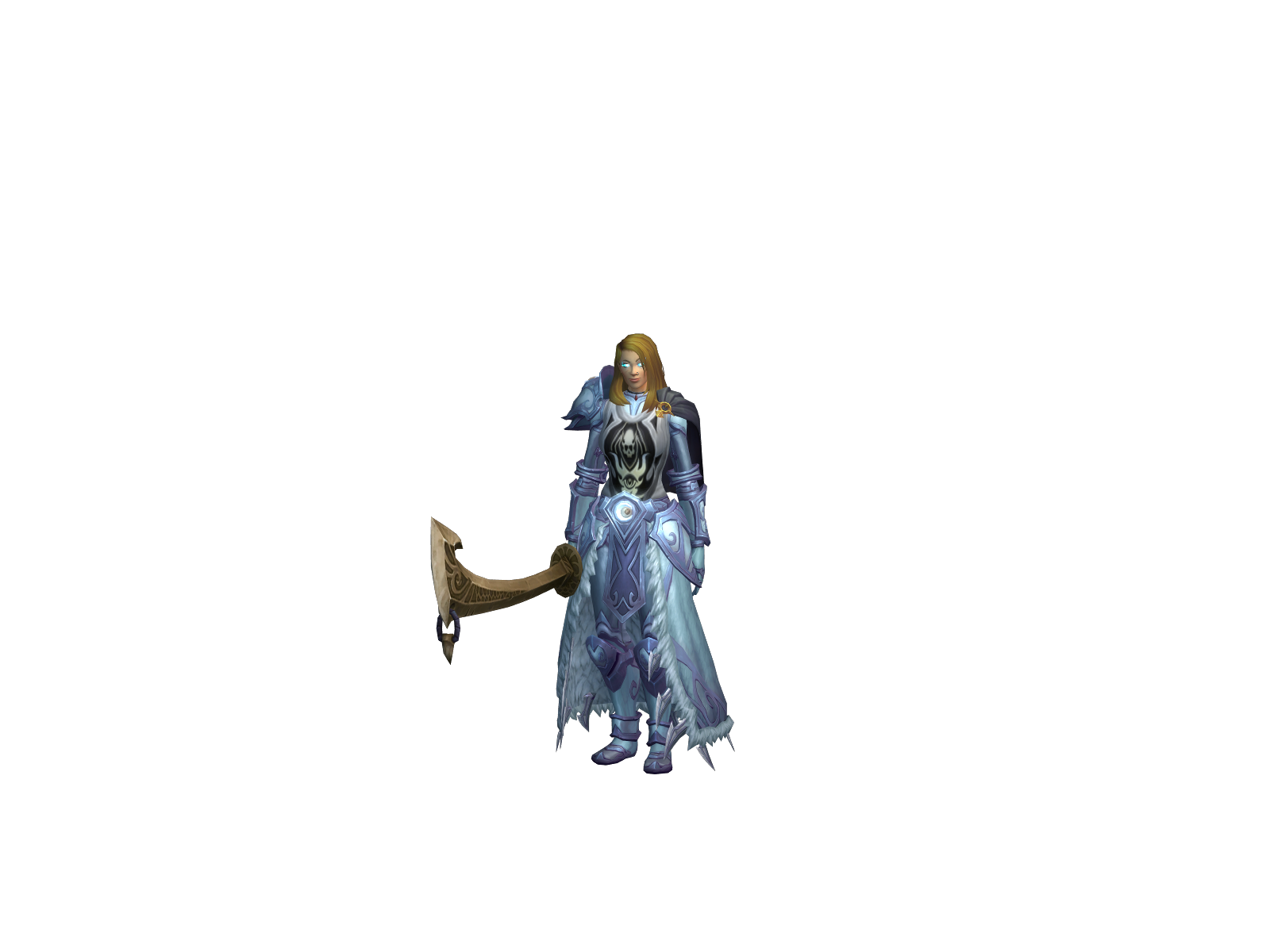 Shuffi 3D character render