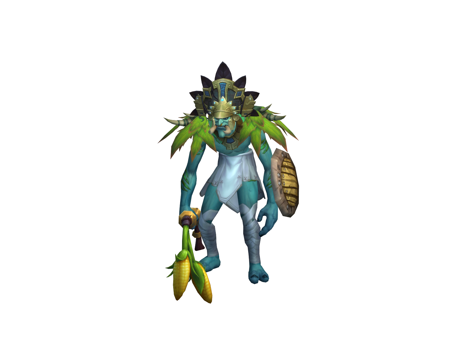 Dashockah 3D character render