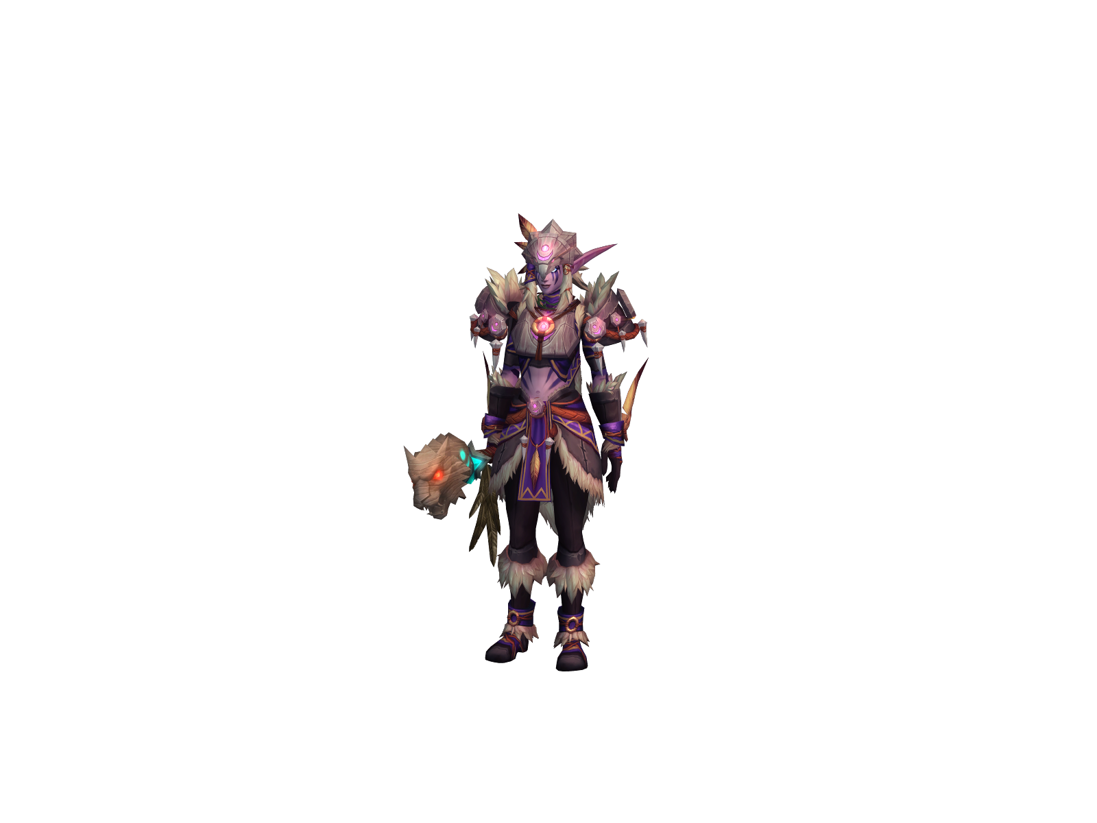 Yuío 3D character render