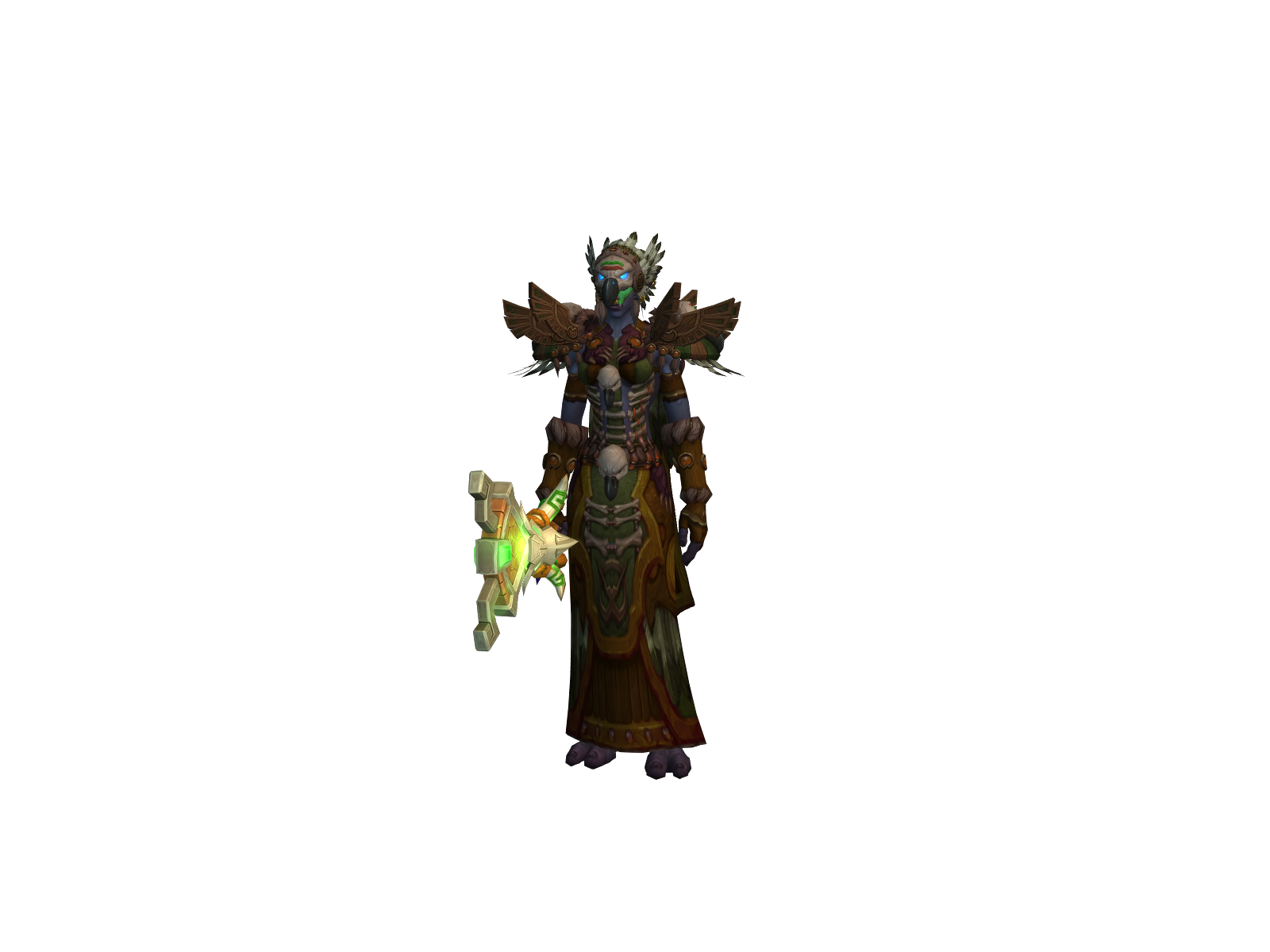 Belgïanblue 3D character render