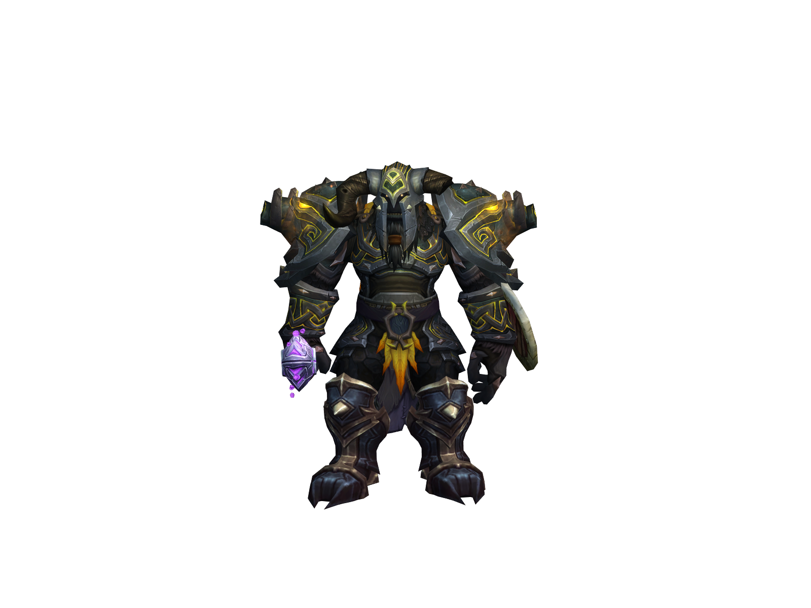Kheshig 3D character render