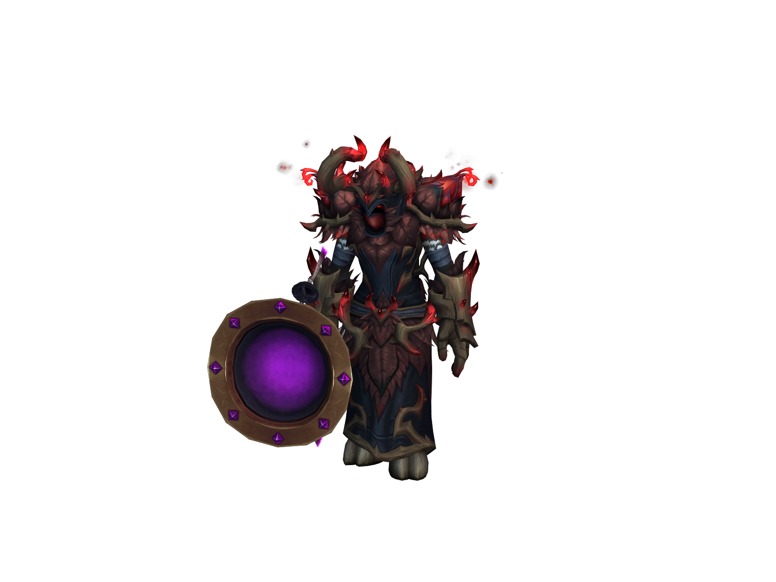Soggyhorn 3D character render
