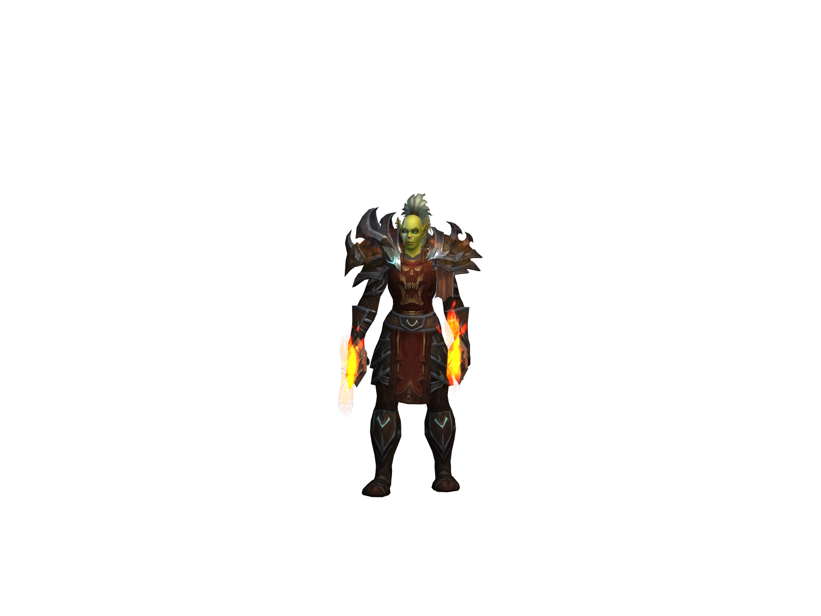 Éxóifé 3D character render