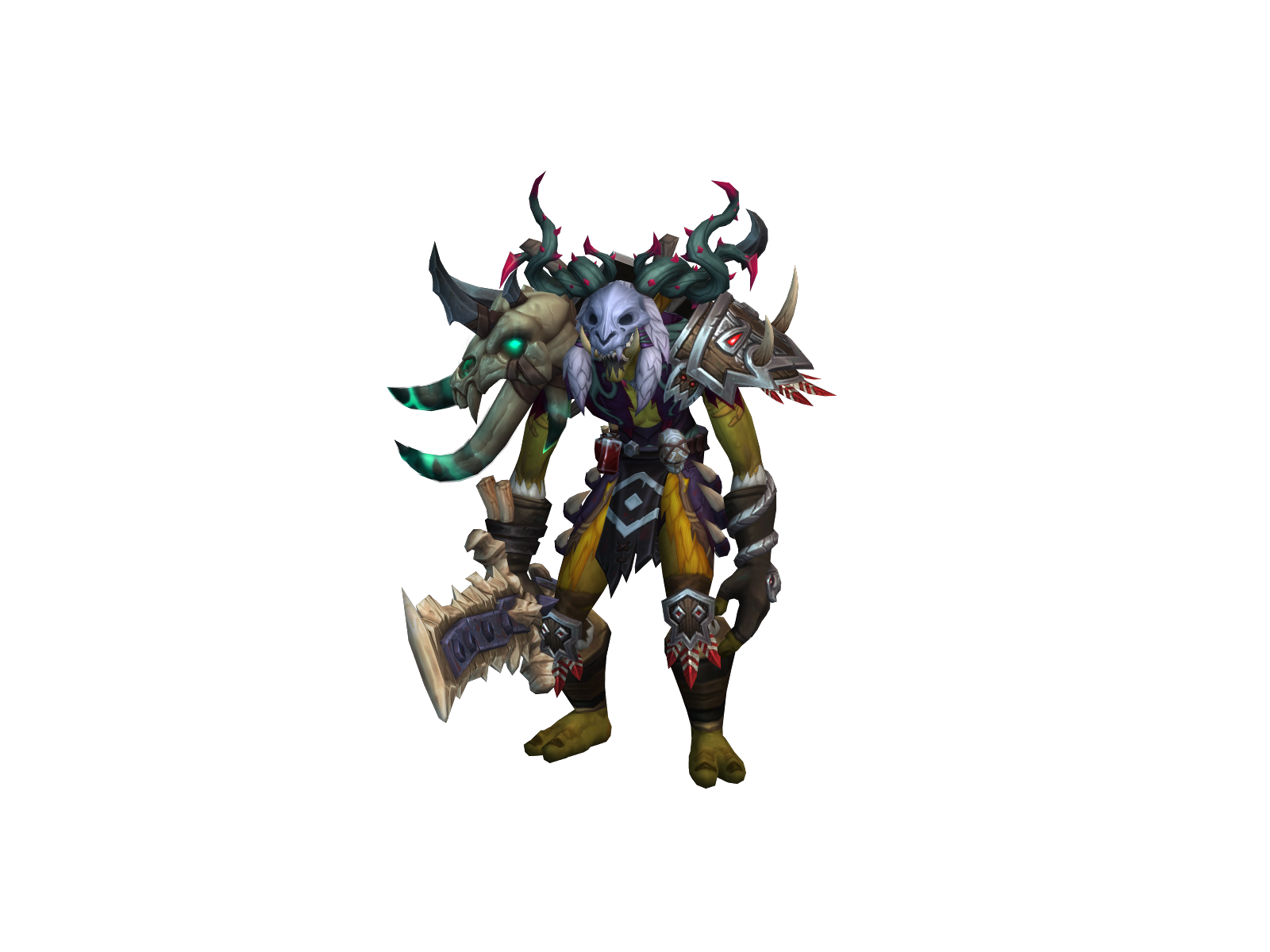 Zixe 3D character render