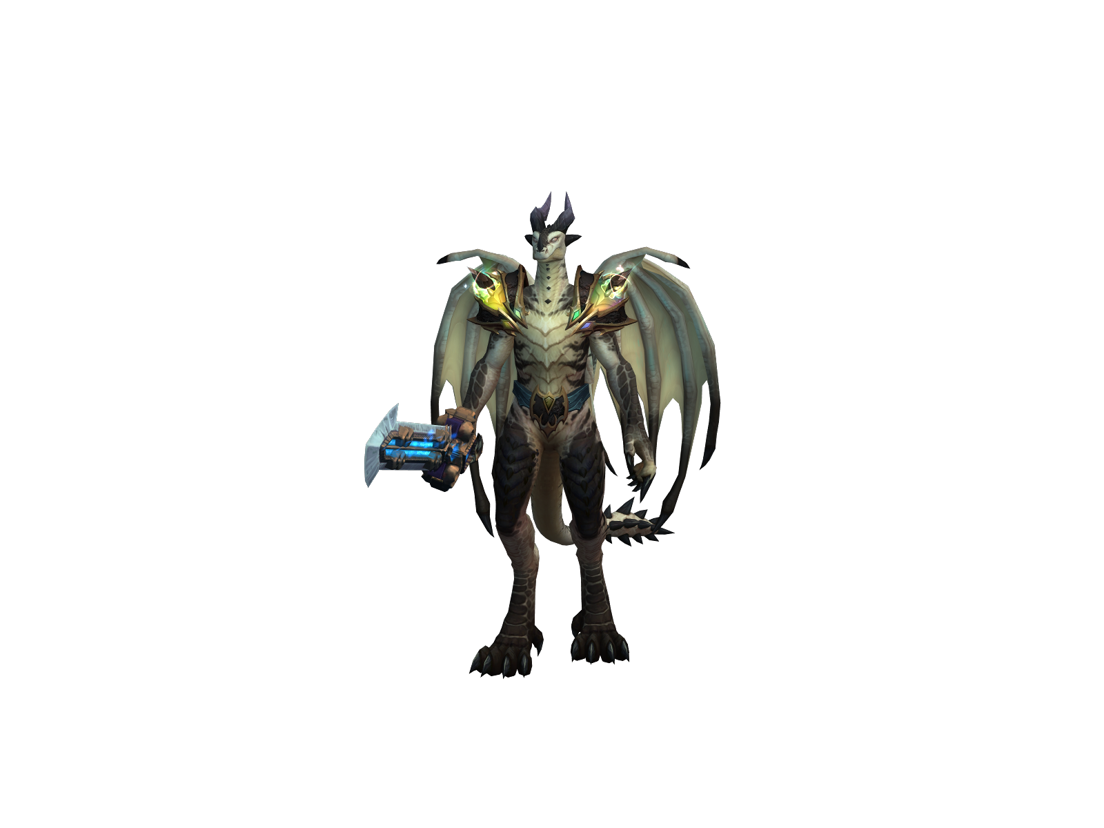 Krayal 3D character render