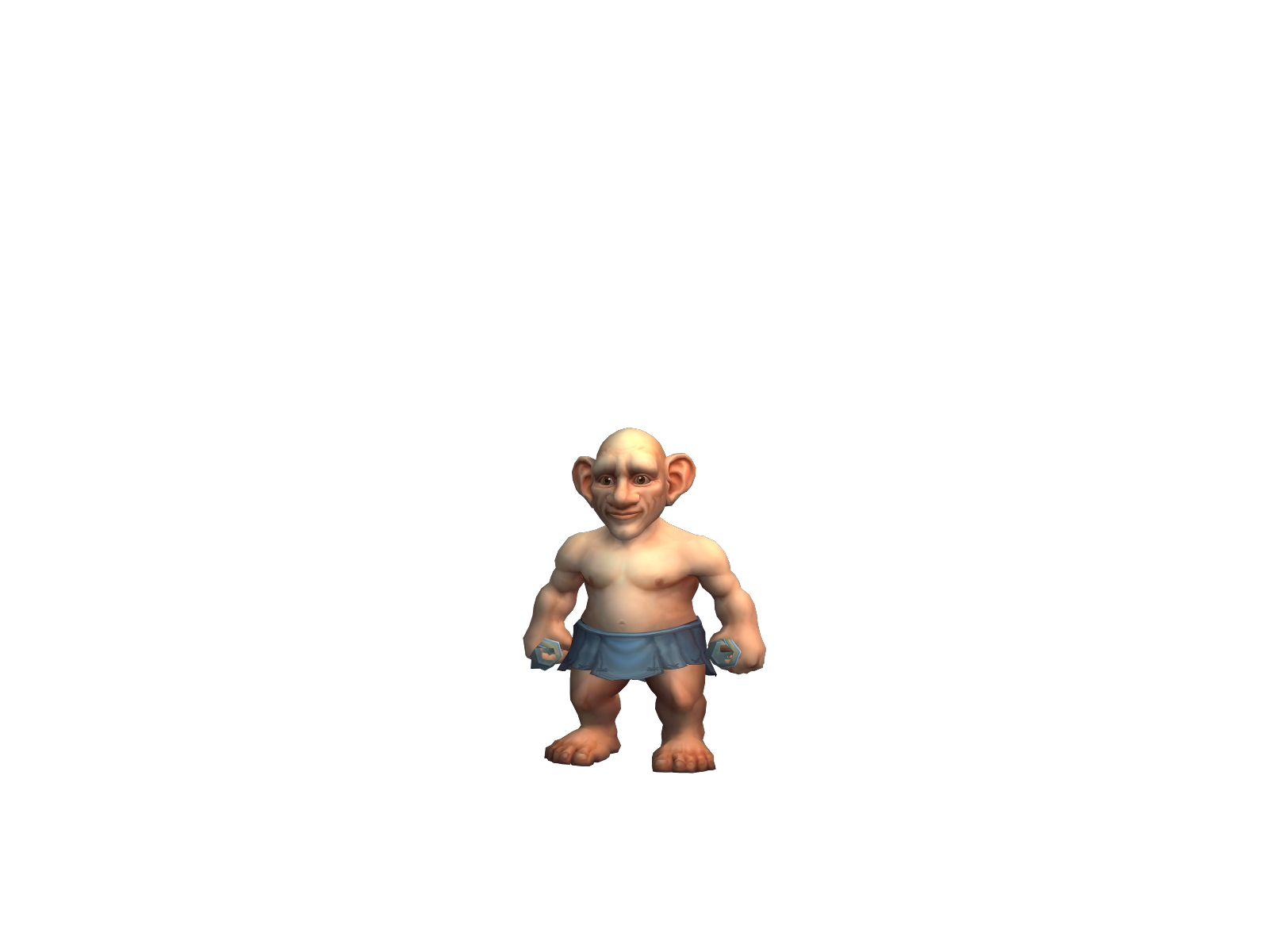 Babybwoy 3D character render