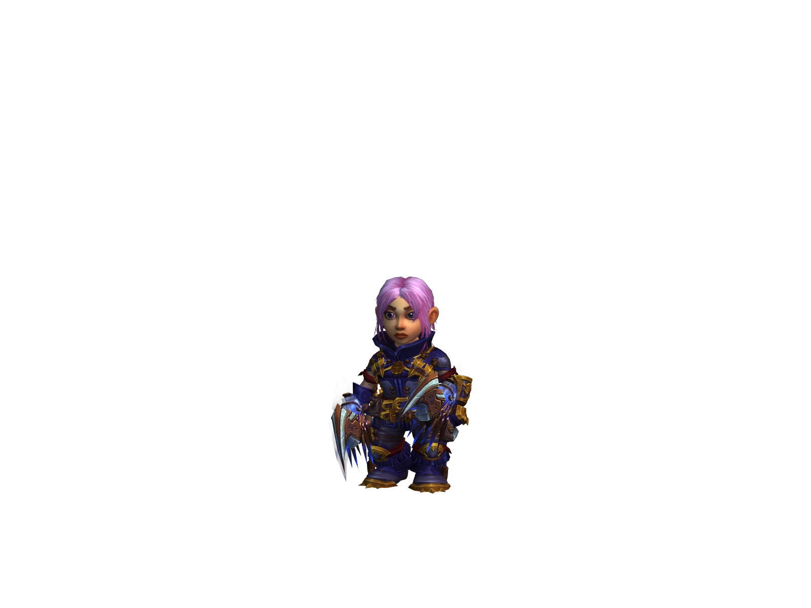 Kamme 3D character render
