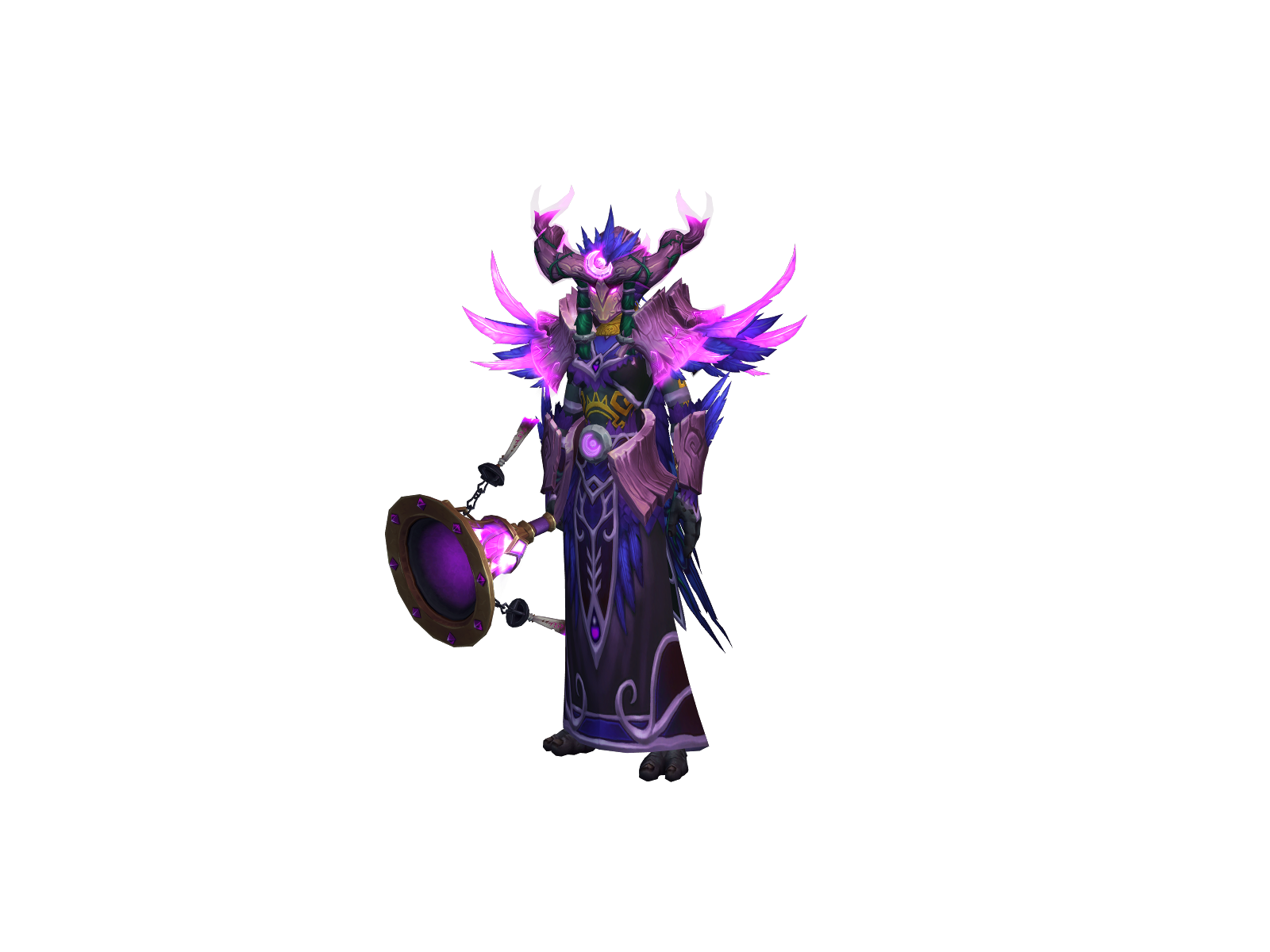 Klösiröva 3D character render