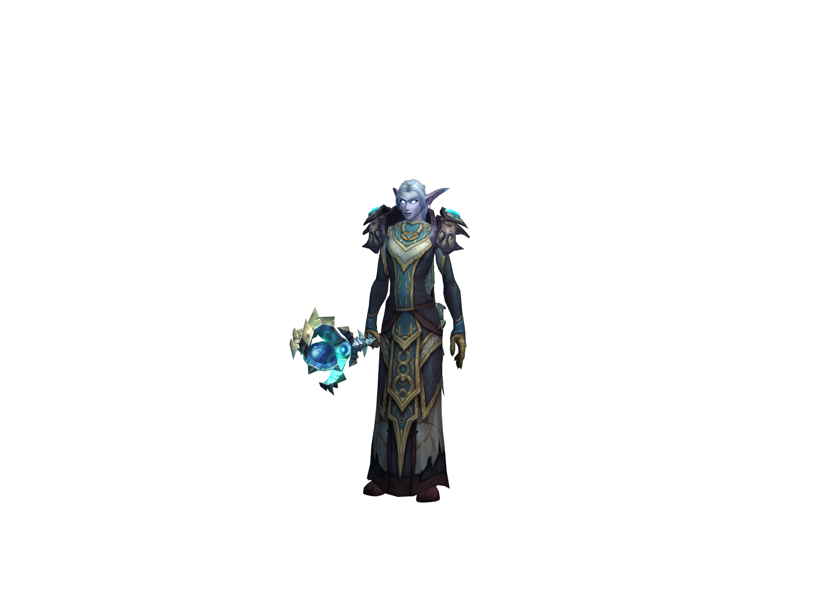 Potylica 3D character render