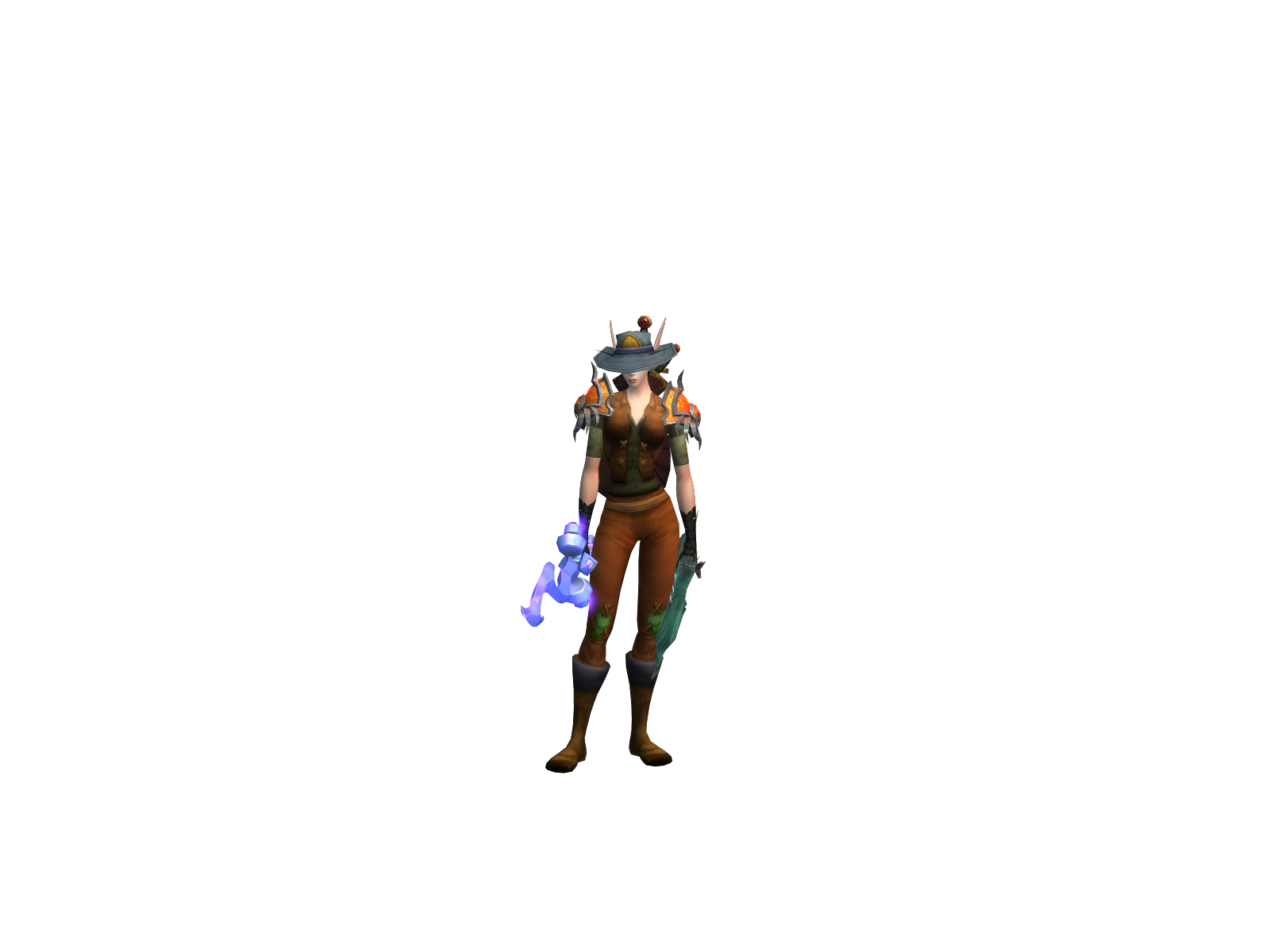 Paniq 3D character render
