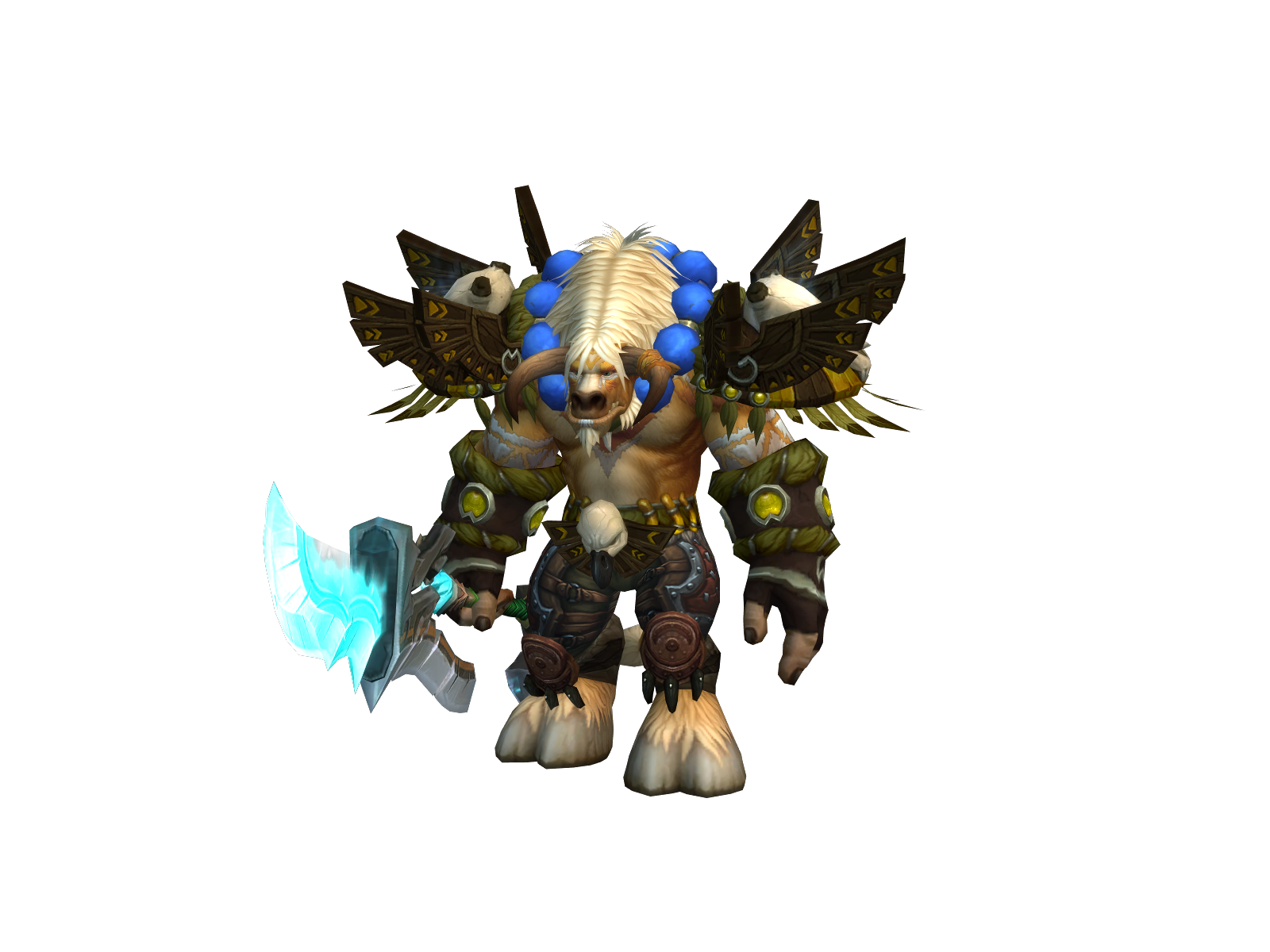 Dreighu 3D character render