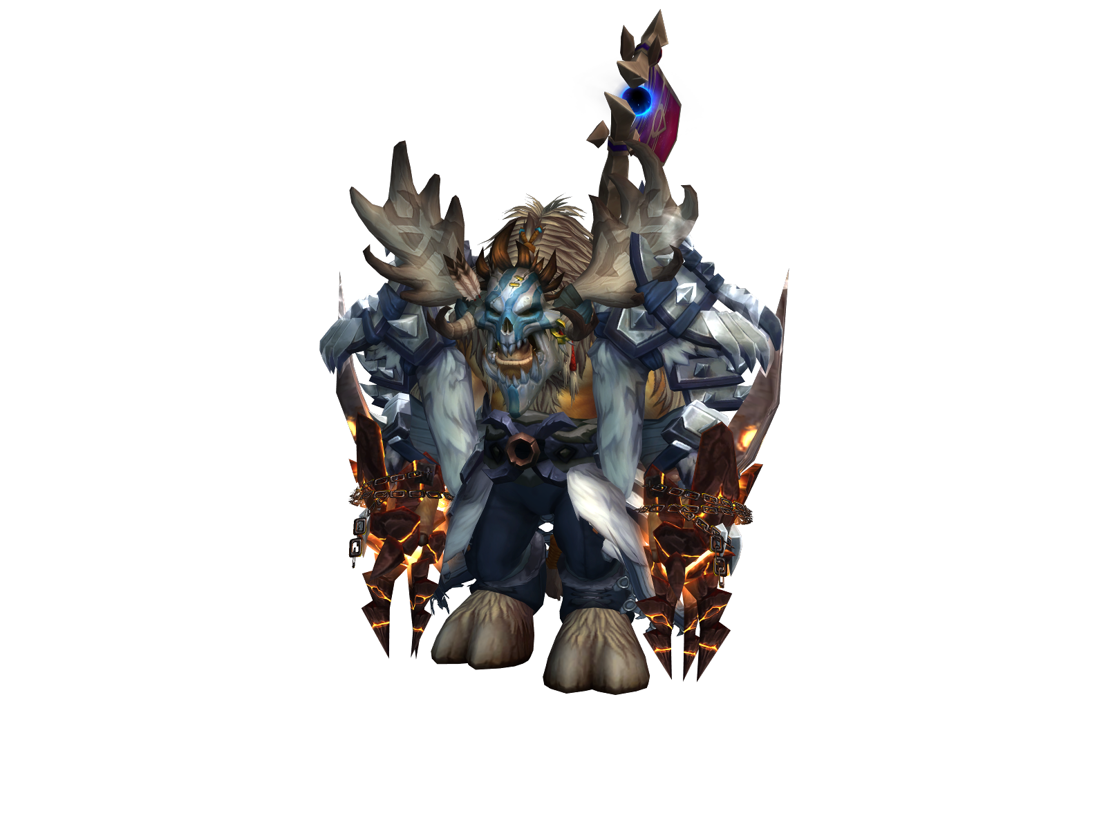 Haderax 3D character render