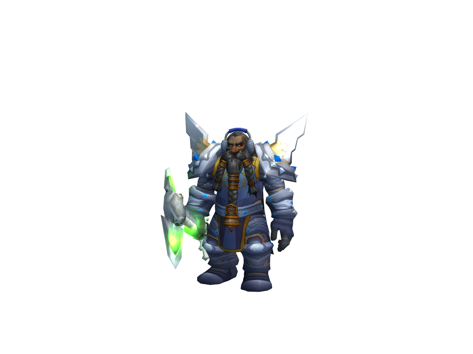 Père 3D character render