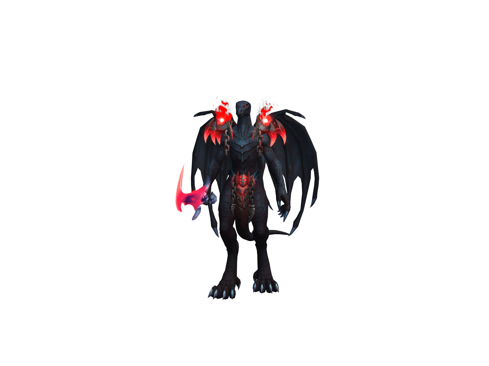 Jetdrake 3D character render