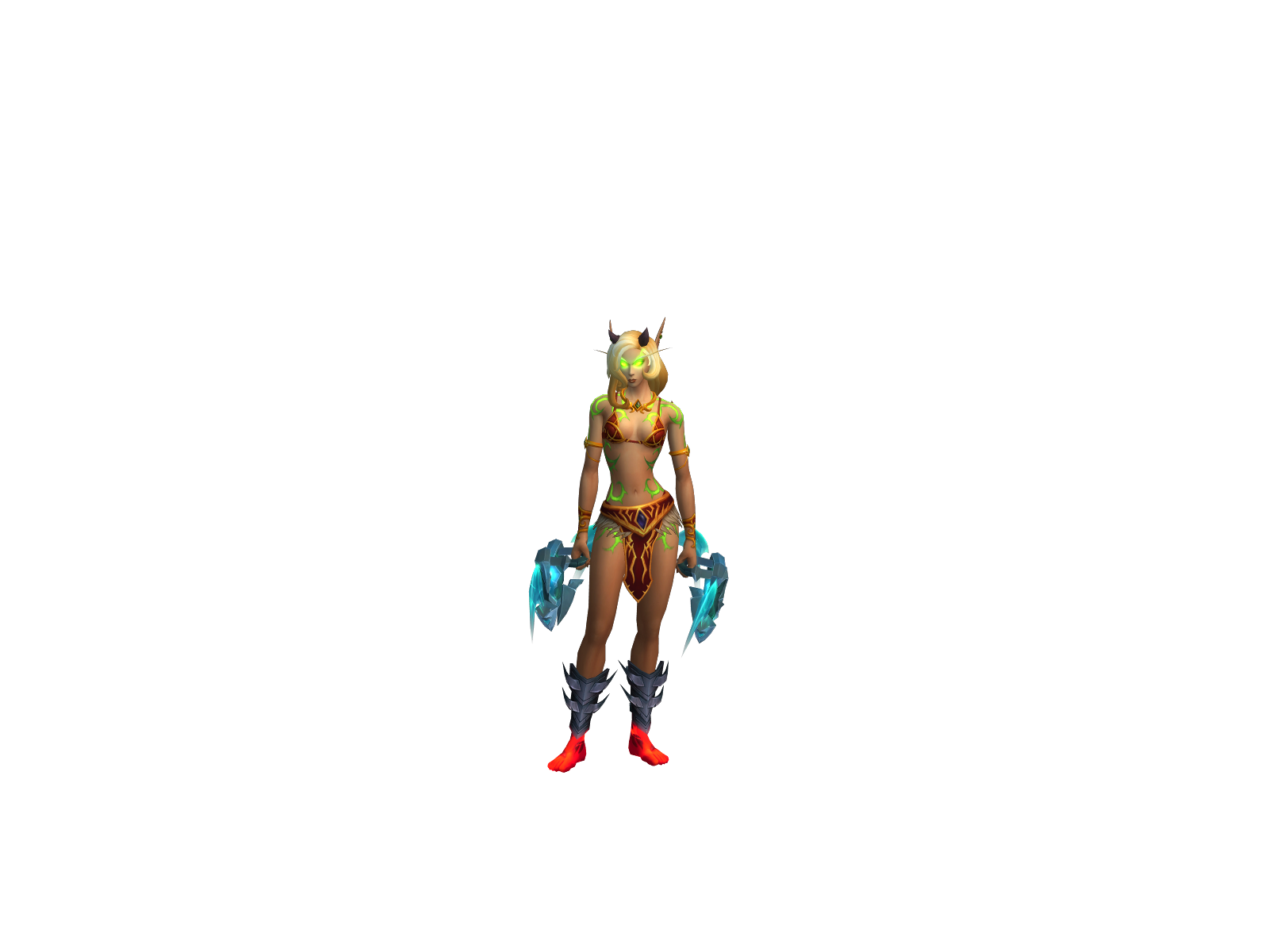 Zuggona 3D character render