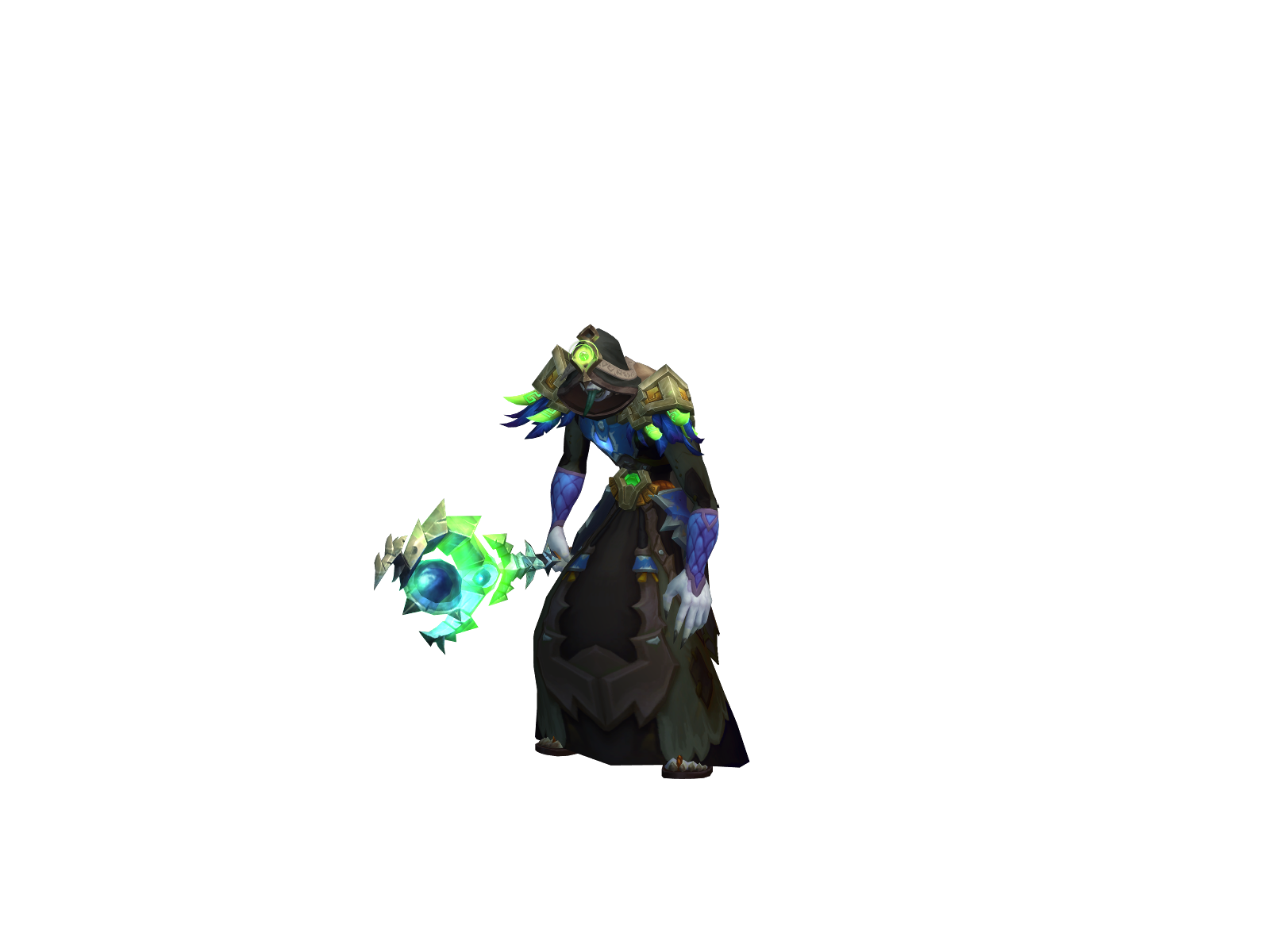 Frostyfingaz 3D character render