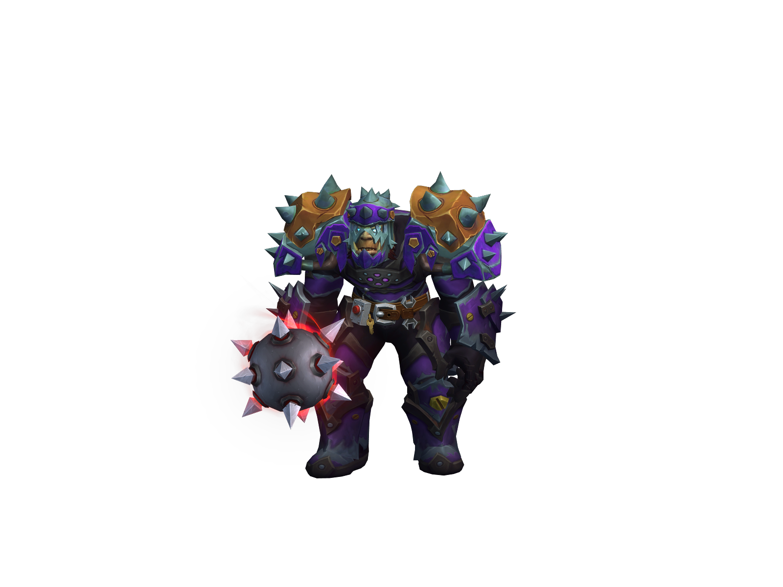 Gloopy 3D character render