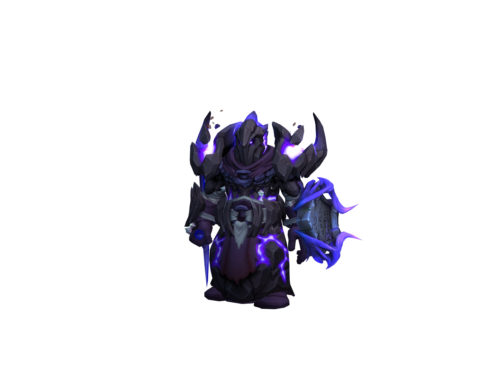 Shamanaga 3D character render