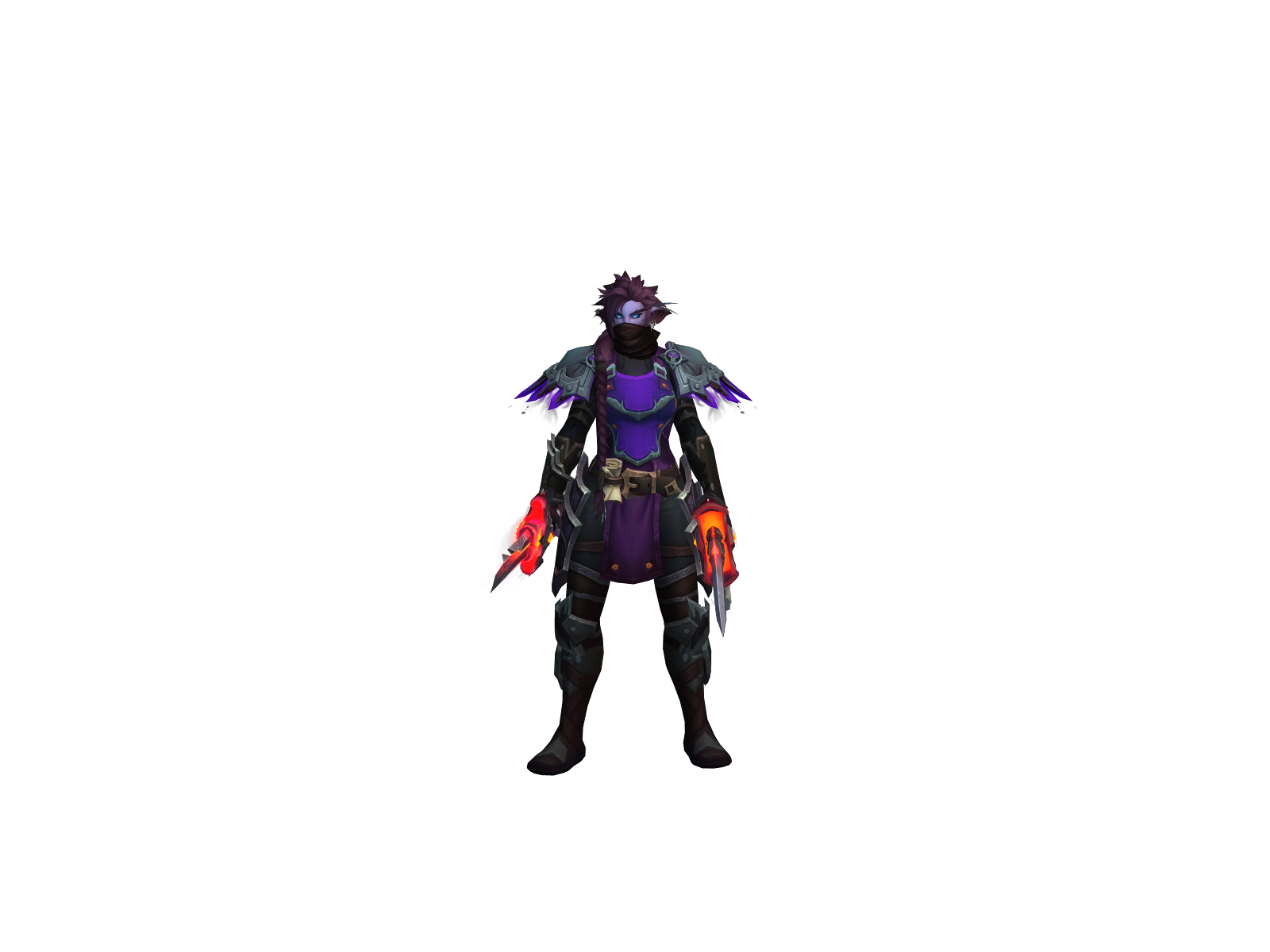 Sappedirl 3D character render