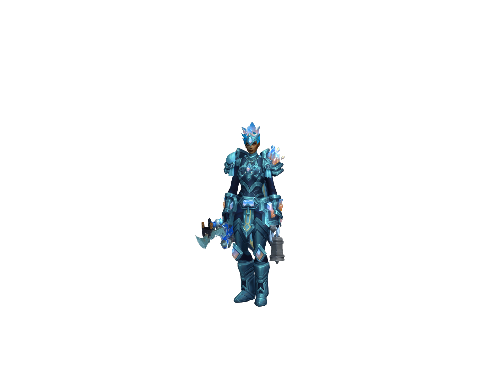 Fallya 3D character render