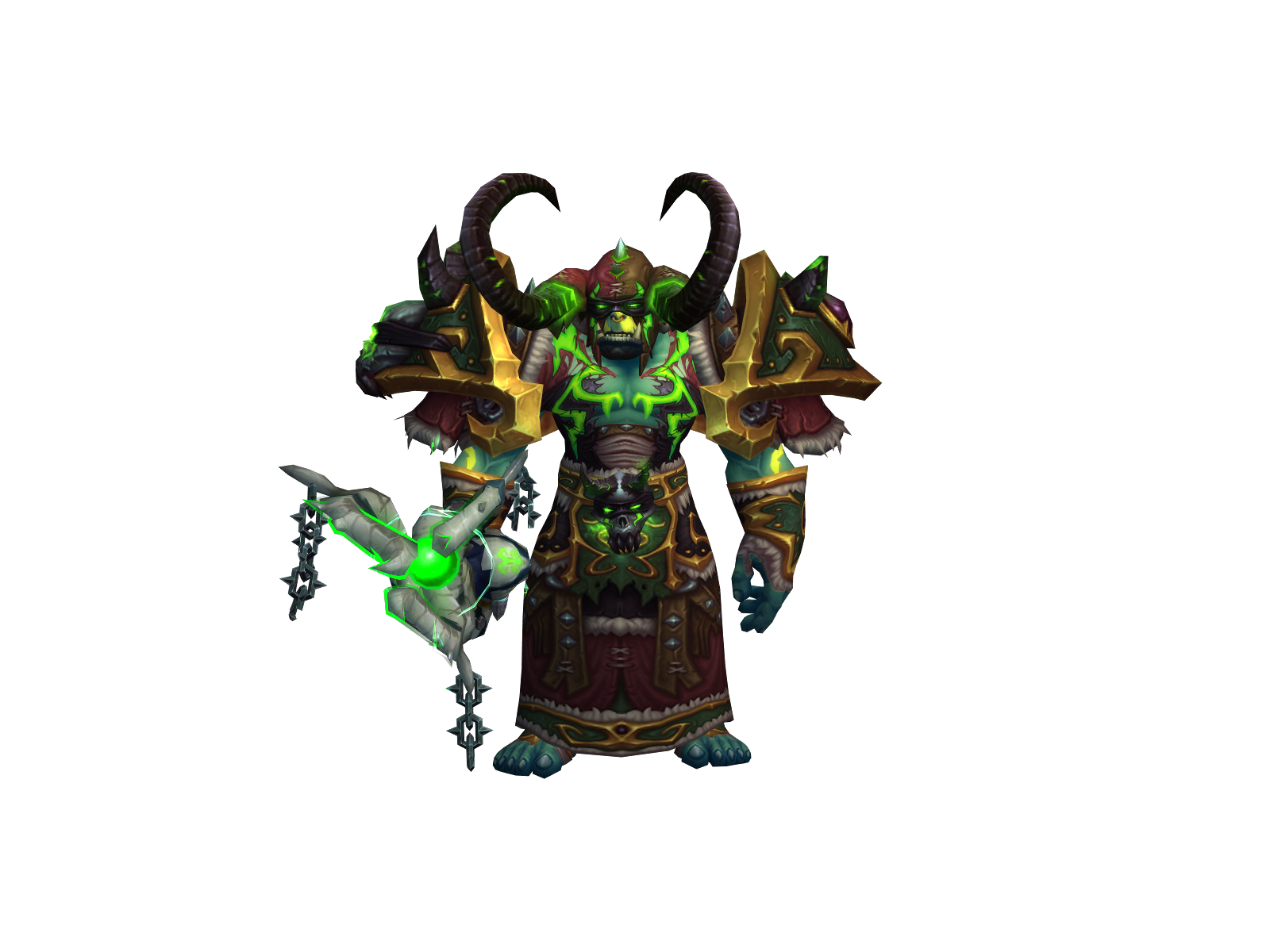 Murzol 3D character render