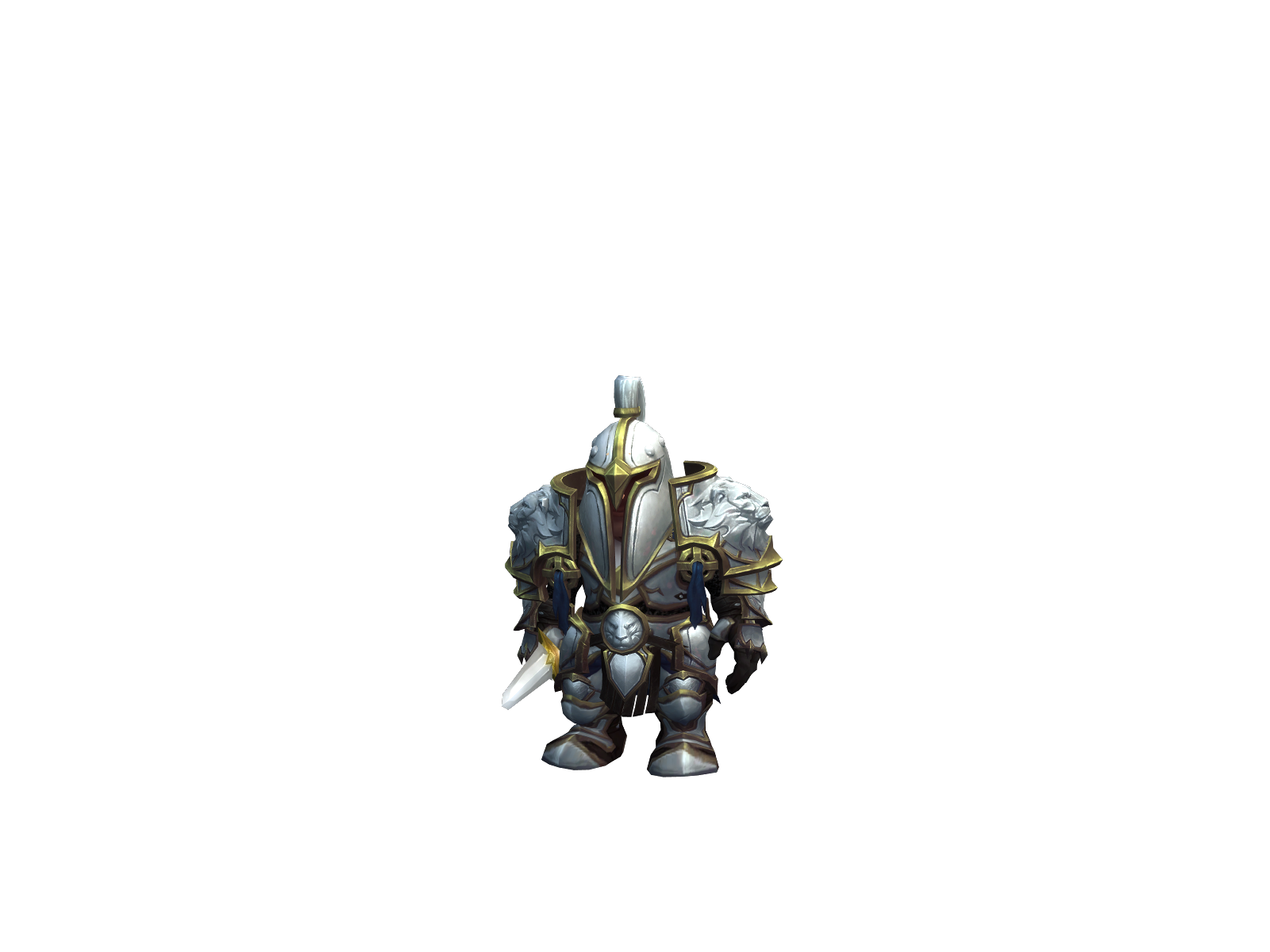 Baldgoat 3D character render