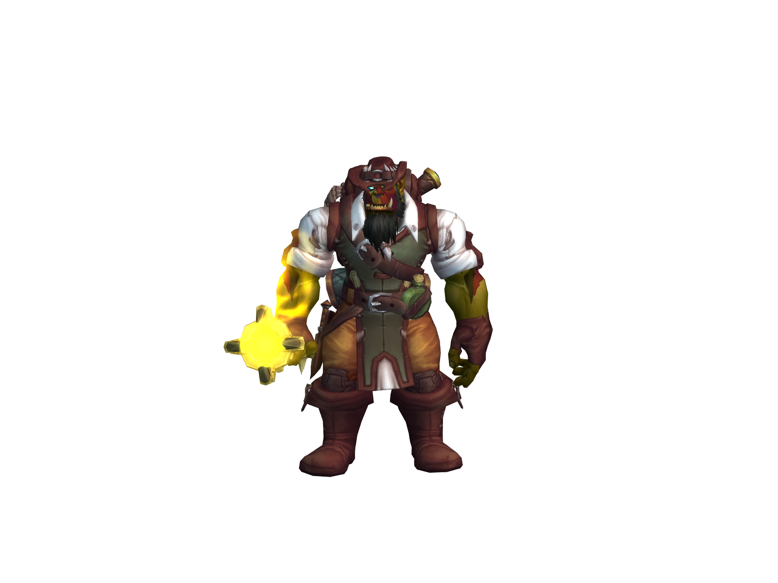 Businessmain 3D character render