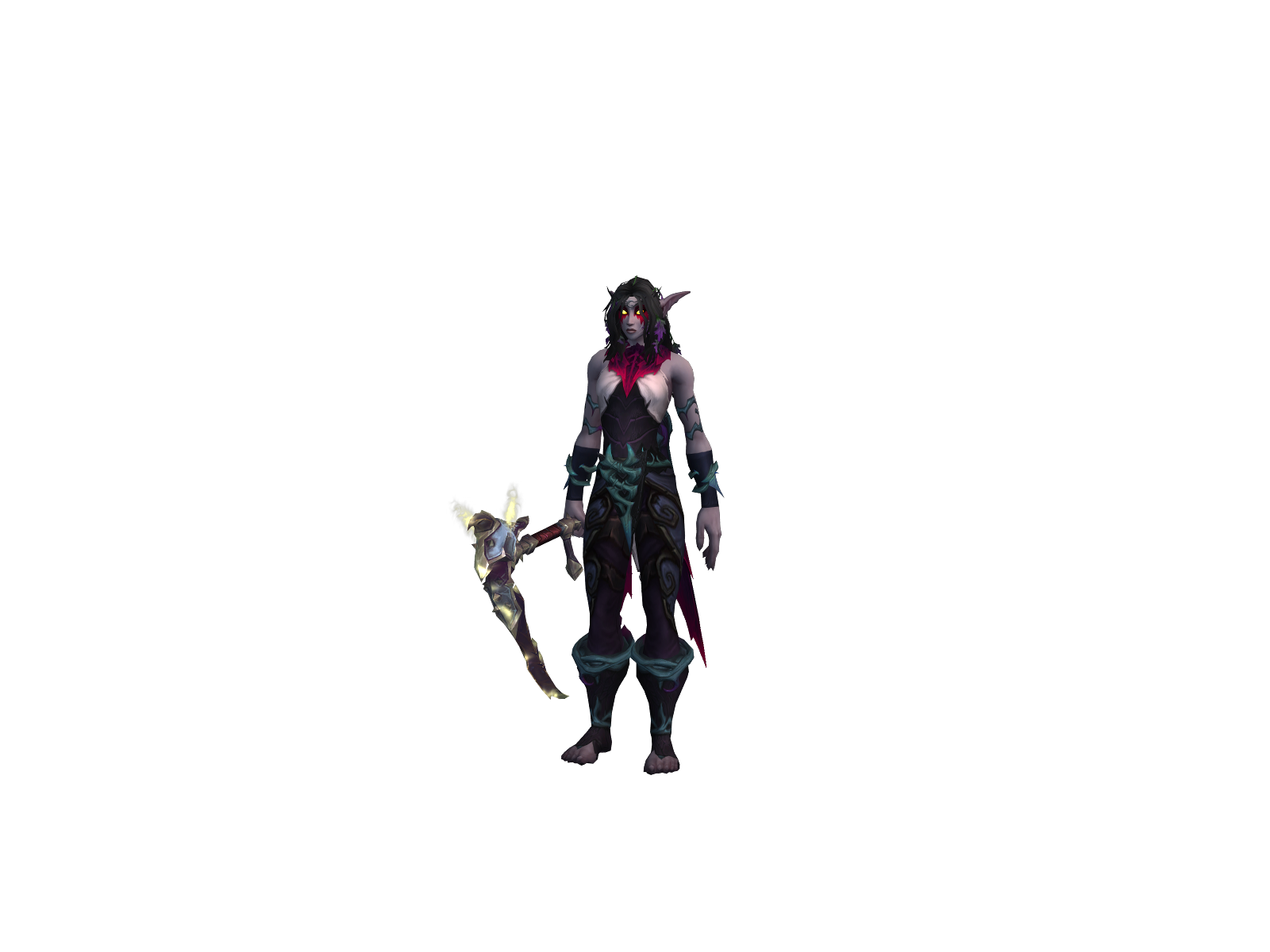 Ctdaemonlock 3D character render