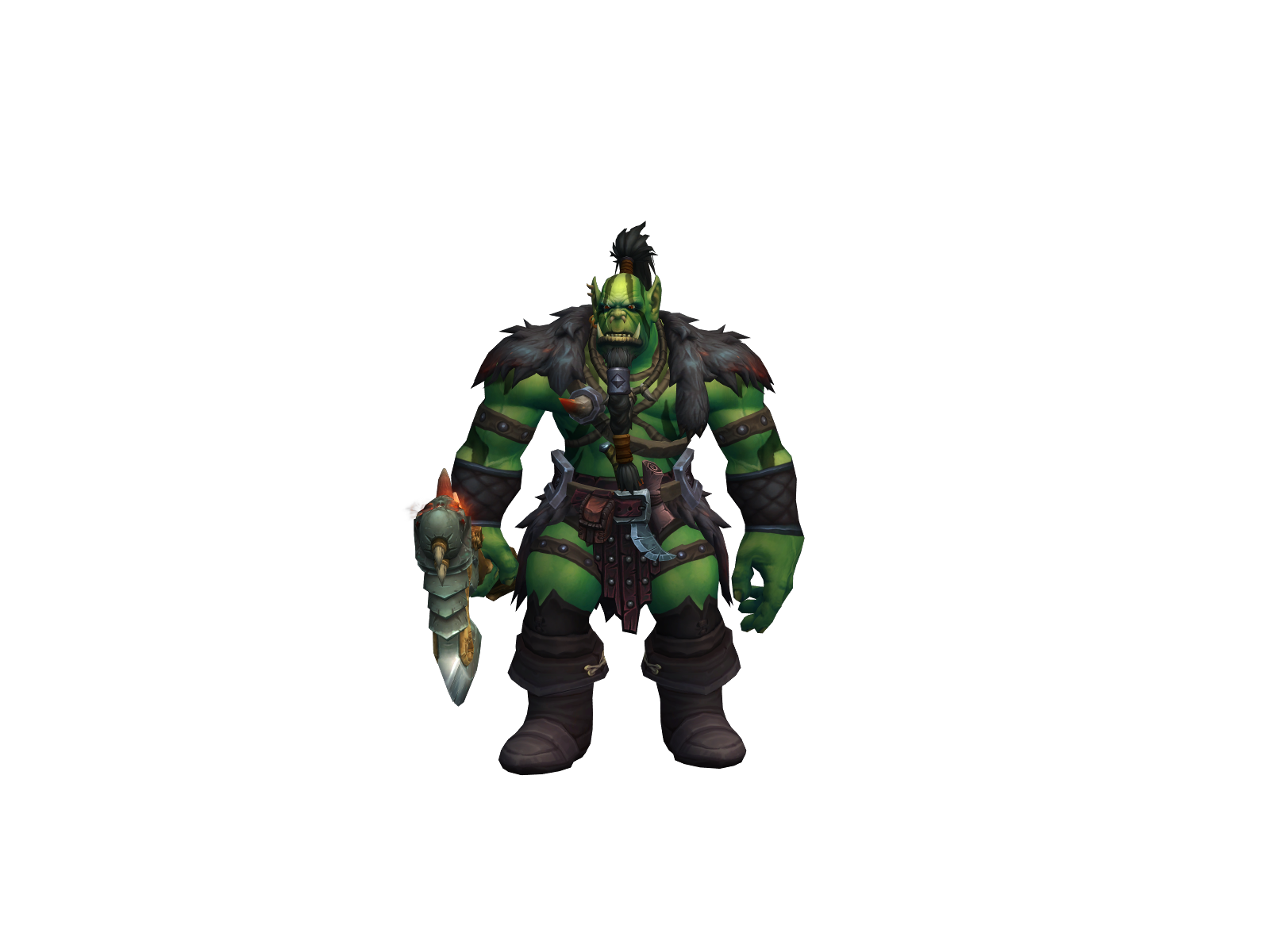 Gruldar 3D character render