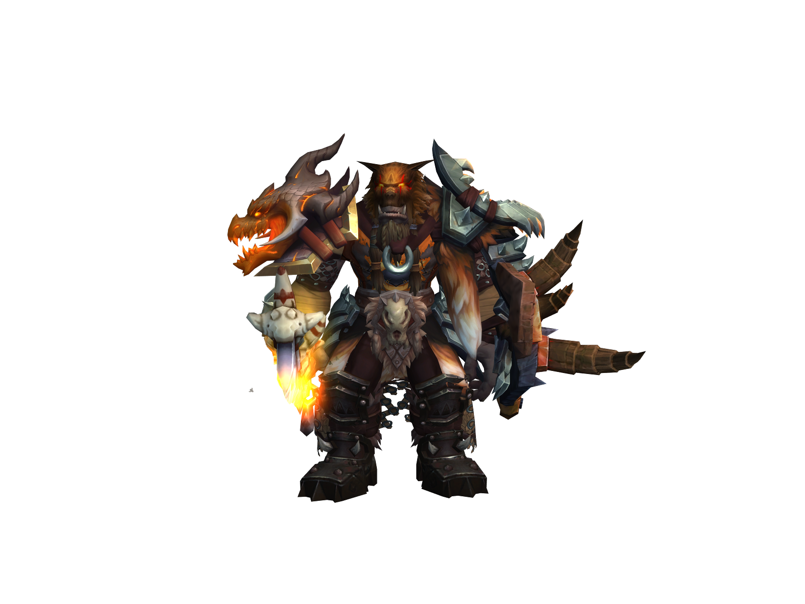Pajak 3D character render