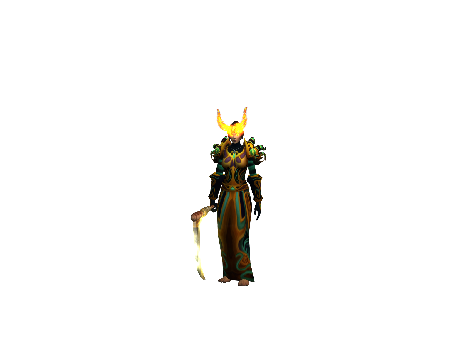 Benzlock 3D character render