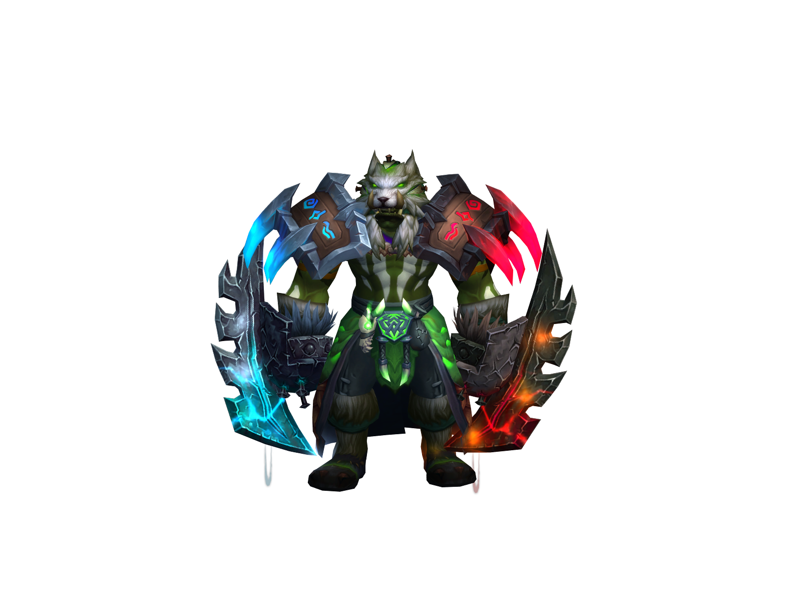 Shreksdaddy 3D character render