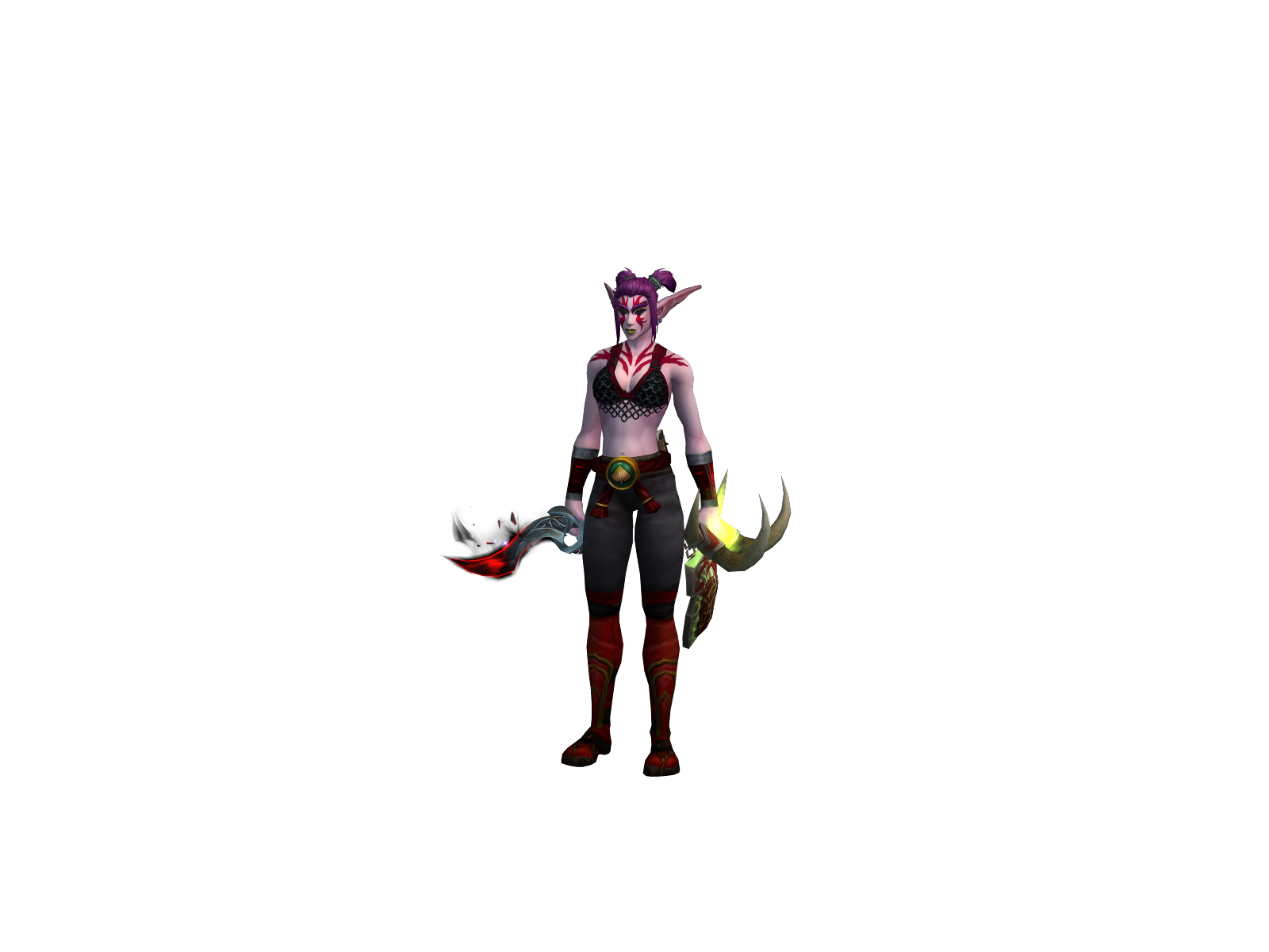 Poppyponny 3D character render
