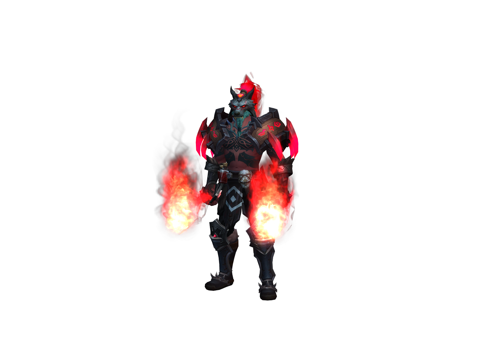 Capatea 3D character render