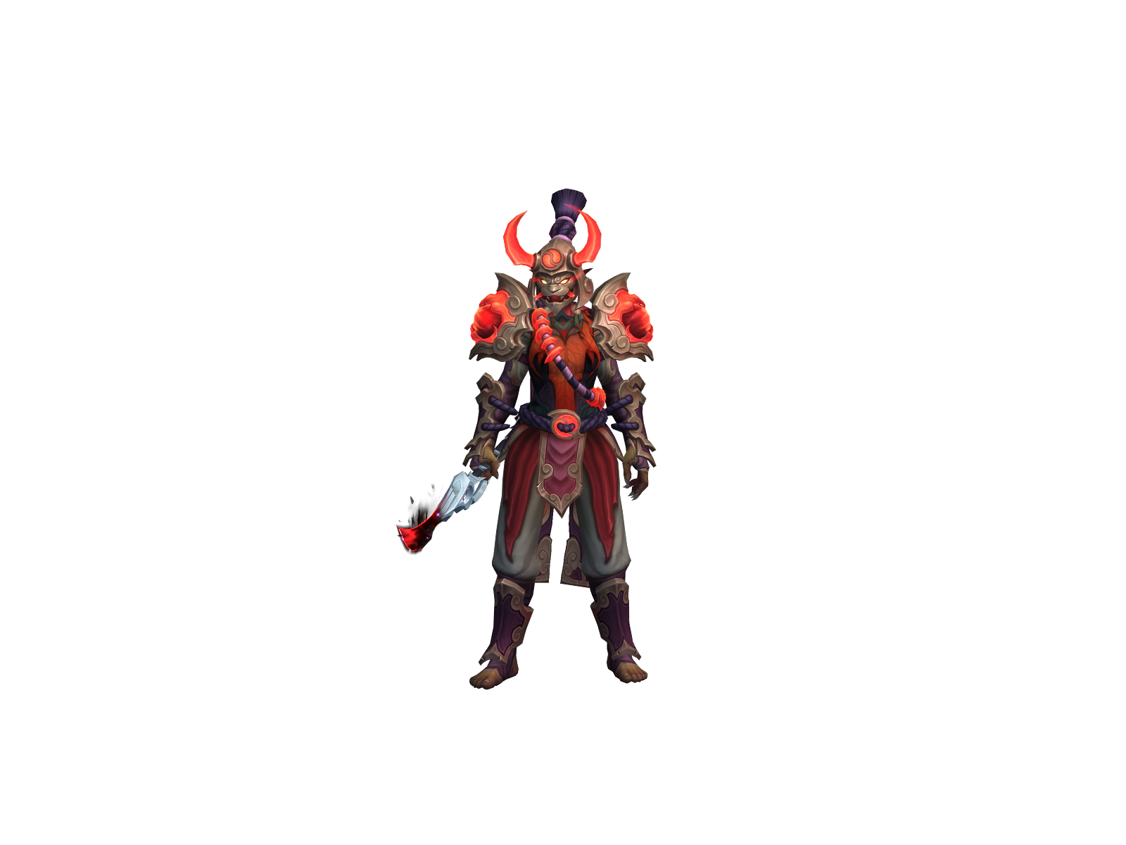 Zentren 3D character render