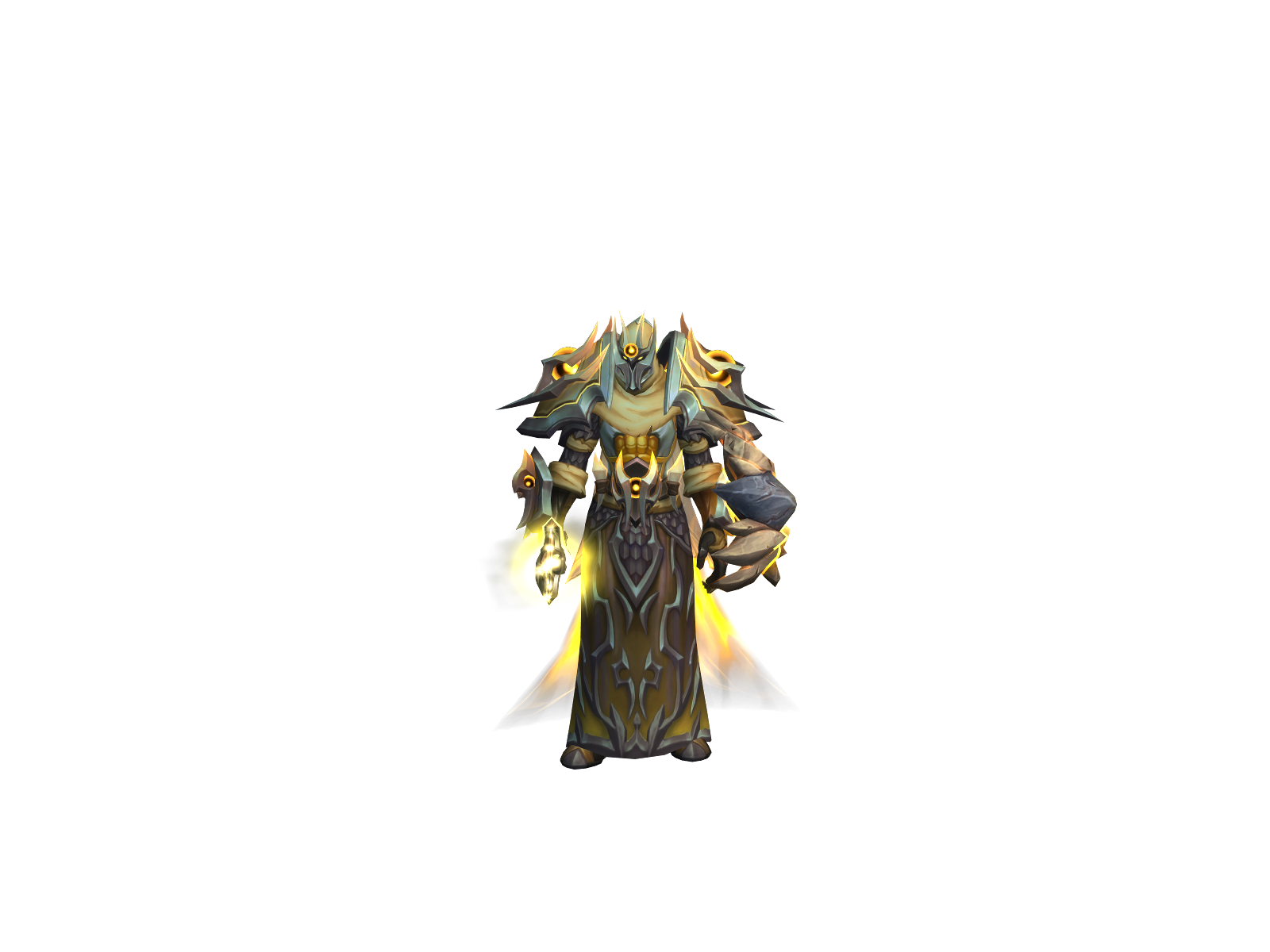 Tyralià 3D character render