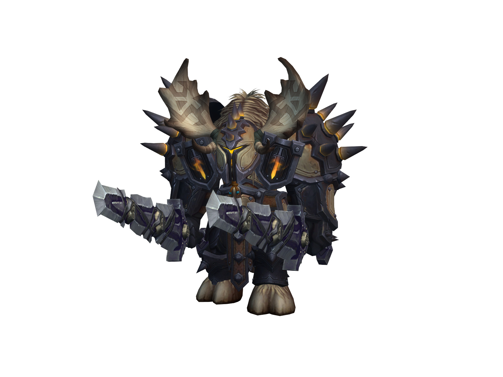Jumpingochse 3D character render
