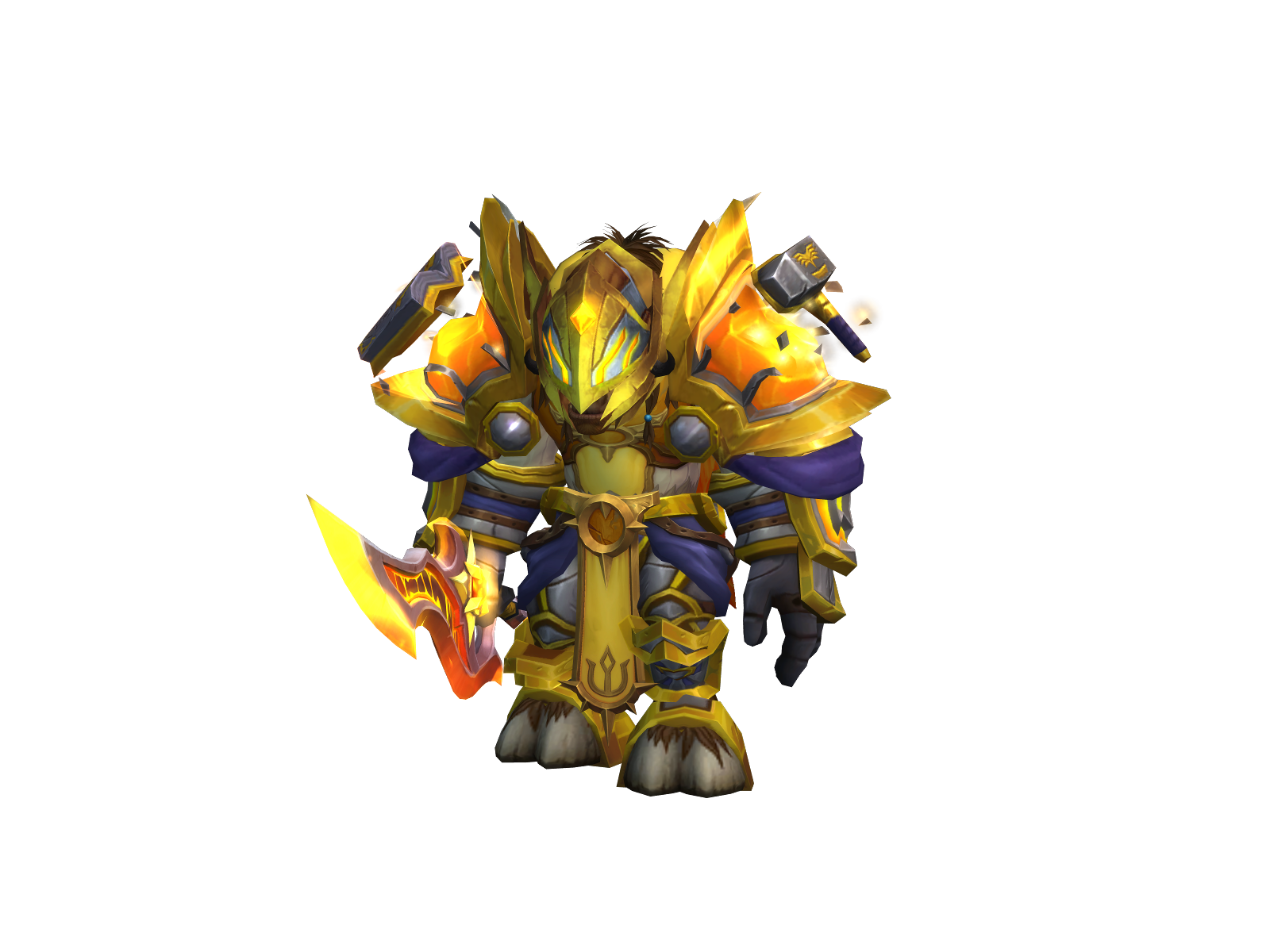 Cowbuster 3D character render