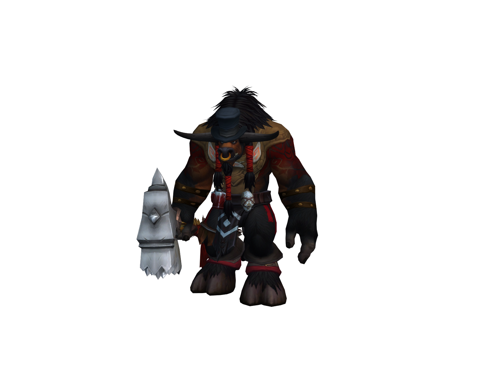 Totém 3D character render