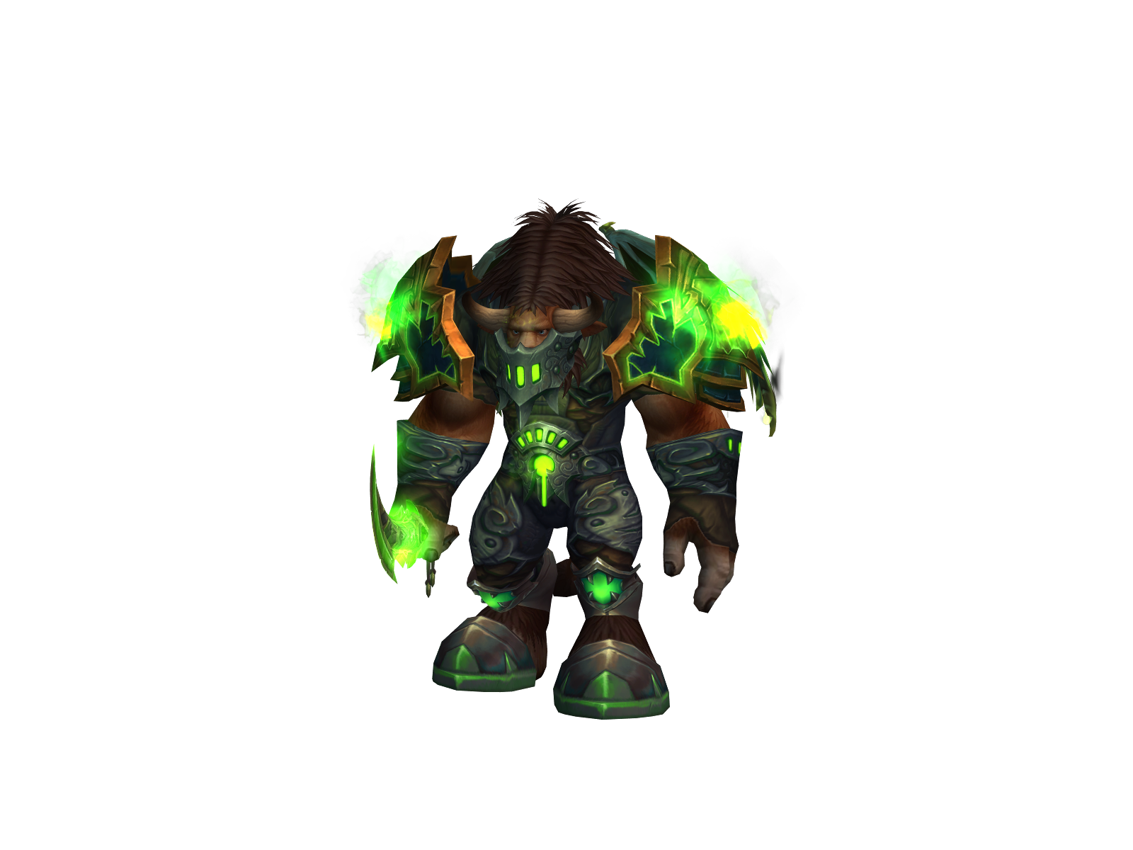 Fangsaber 3D character render