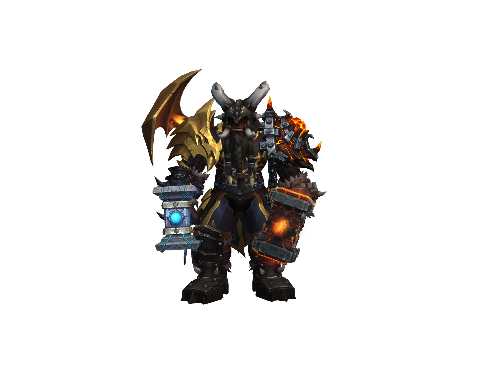 Traqutan 3D character render